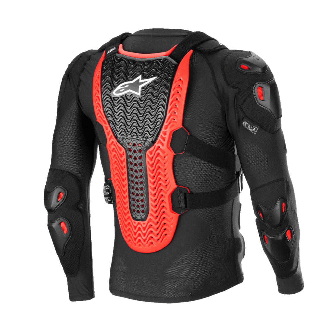 Alpinestars Bionic XTR Nucleon PLASMA Beschermingsjas Zwart Rood Wit - MxProStoreParts