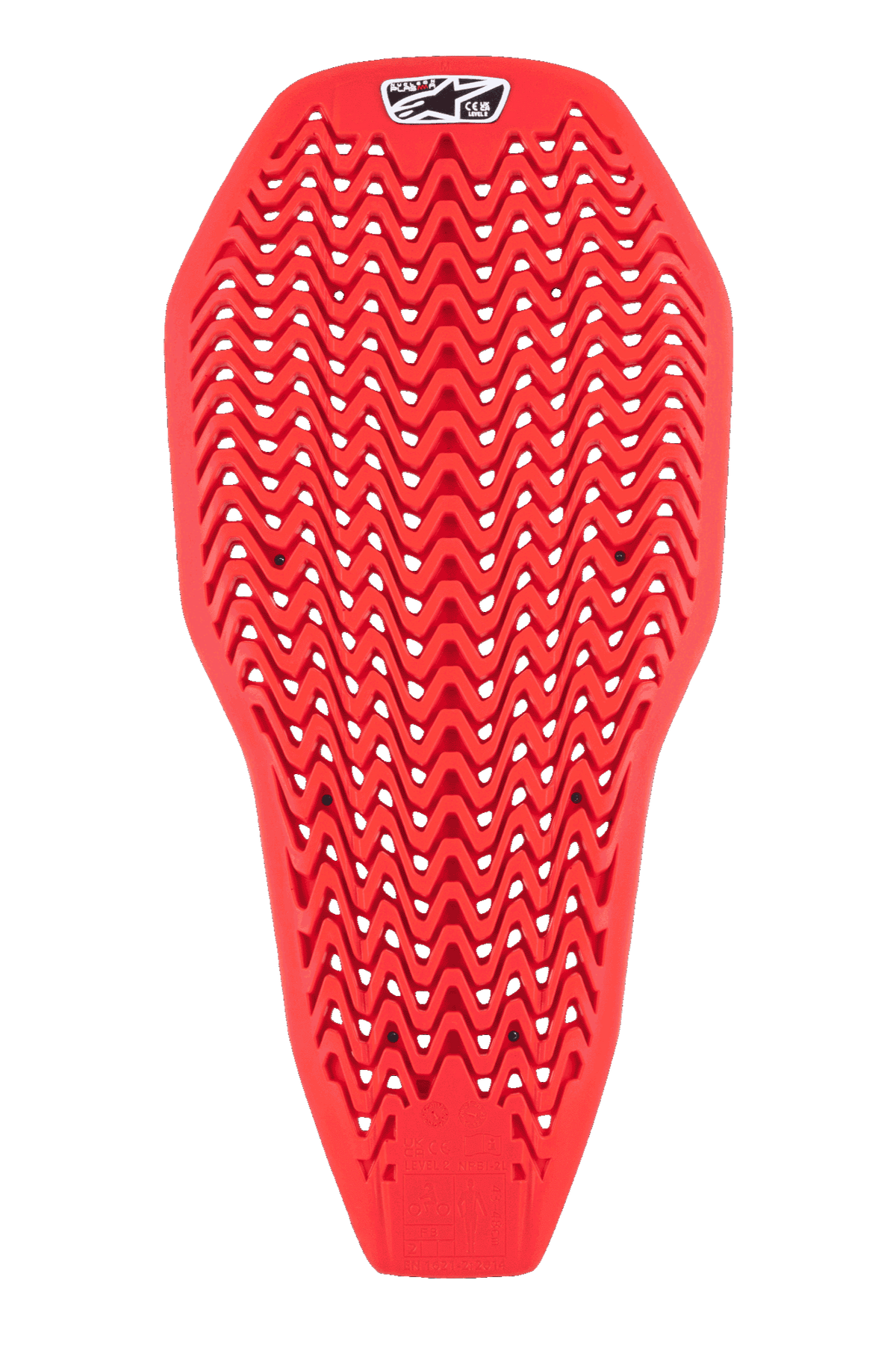 Alpinestars Full Back Protector Plasma Insert Red/Black - MxProStoreParts