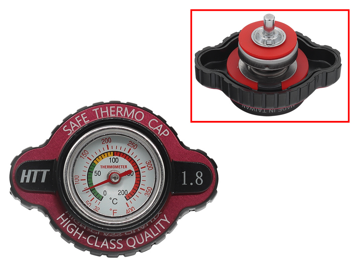 Sixty5 Radiator Cap with temp cauge 1.8bar Ho/Ka/Su/Ya – MX-10103RD