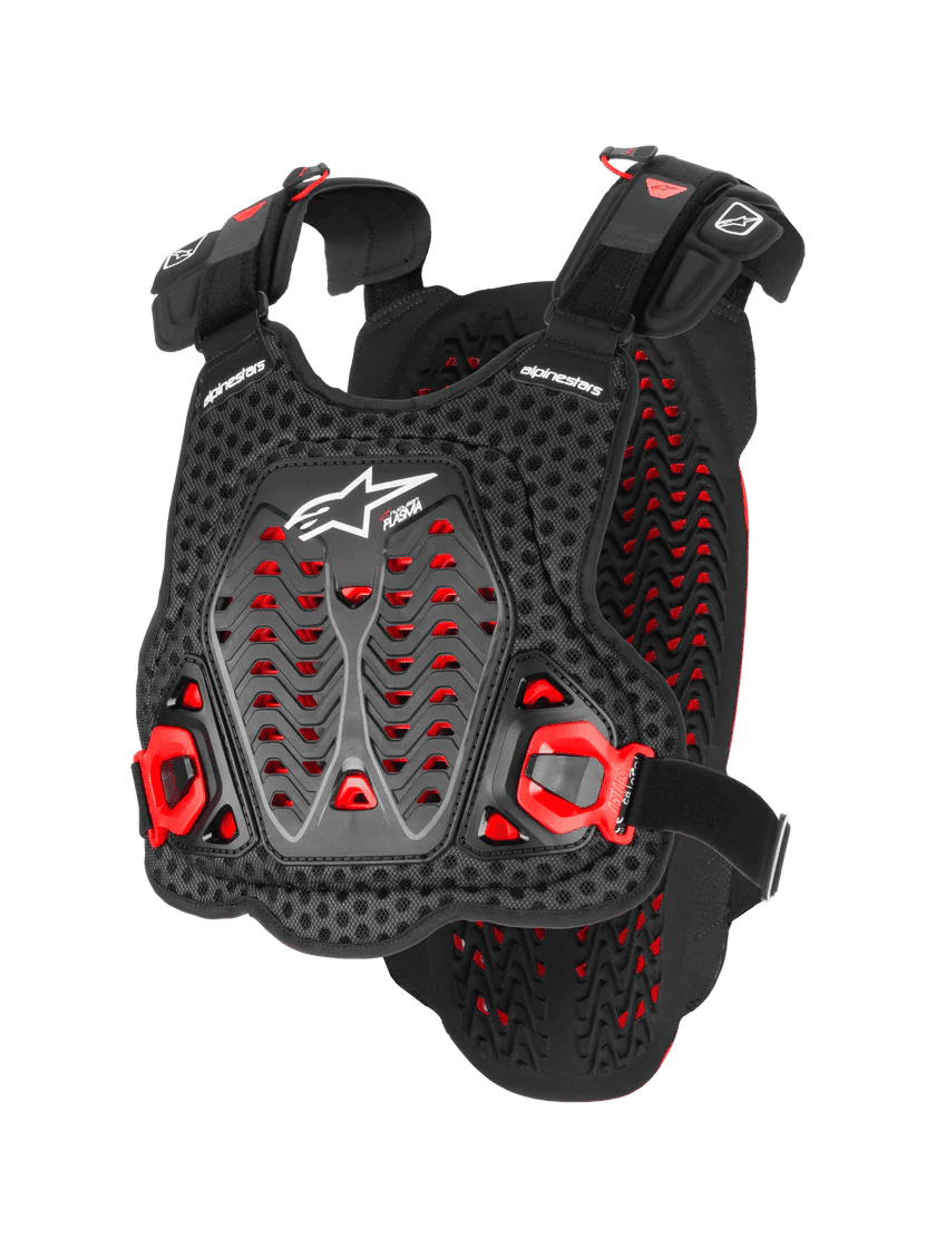 Alpinestars A - 5 Plasma Bodyprotector Zwart / Rood maat XS / S - MxProStoreParts