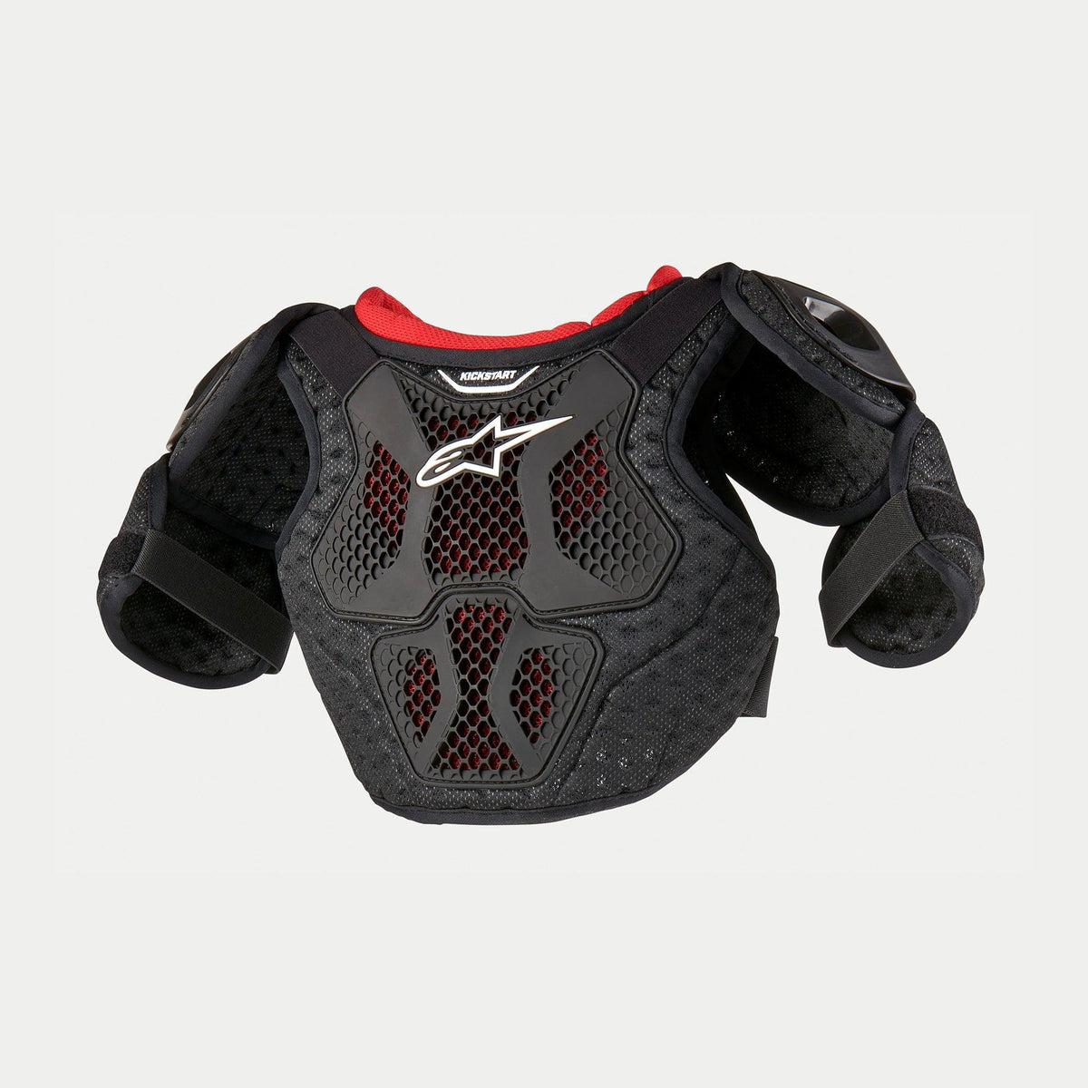Alpinestars Bionic Action Kickstart Brustschutz Schwarz Rot - MxProStoreParts