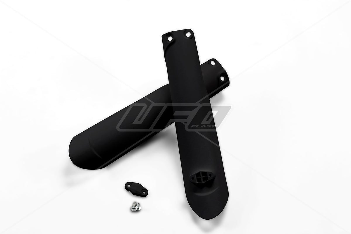 UFO Fork slider protector KTM125-525 SX/SXF 15-22 EXC/EXC-F 250-500 16-23 Black