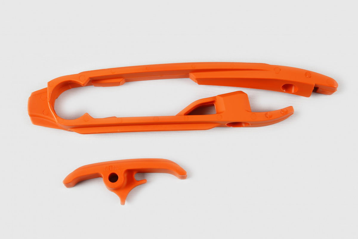 UFO Swingarm chain slider KTM125-450 SX/SX-F 16-22 Orange 127