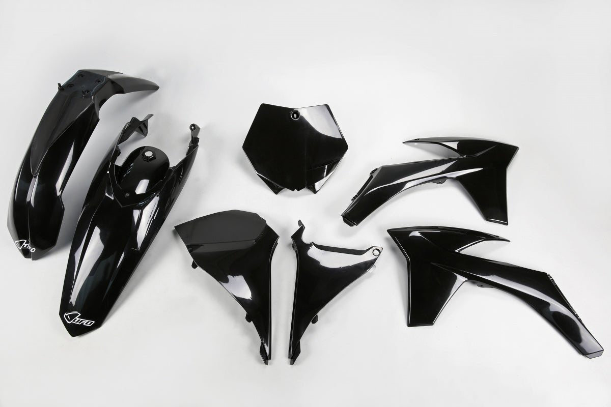 UFO Plastic kit 5-parts Black KTM SX125-525 11