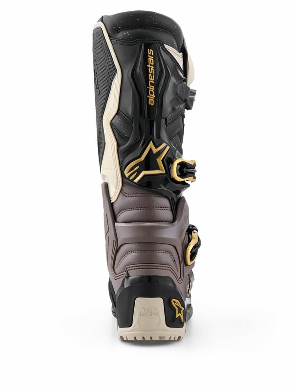 Alpinestars Tech 7 Enduro Drystar Laarzen Zwart Grijs Goud