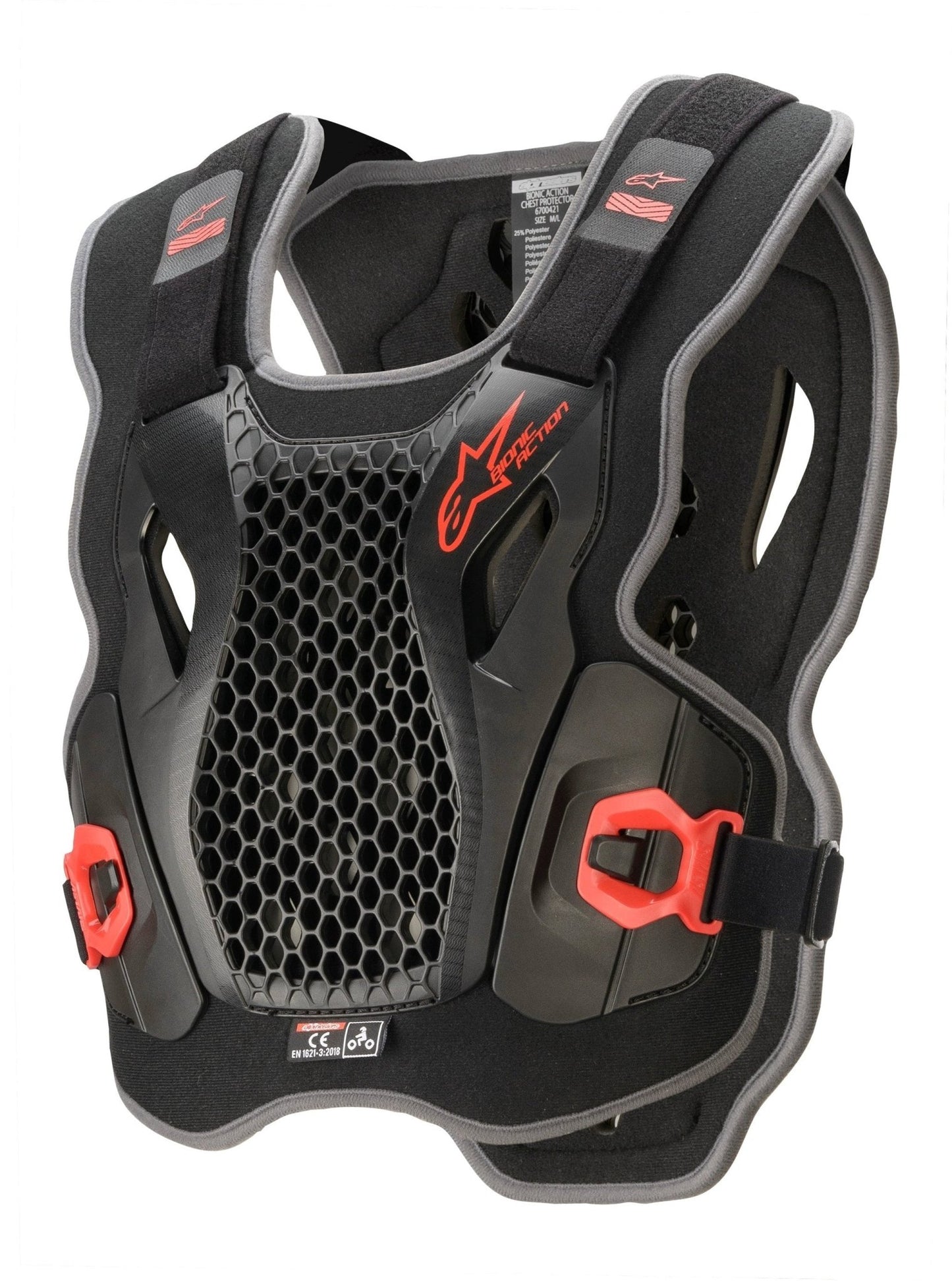 Alpinestars Chest Protector Bionic Action Black - MxProStoreParts