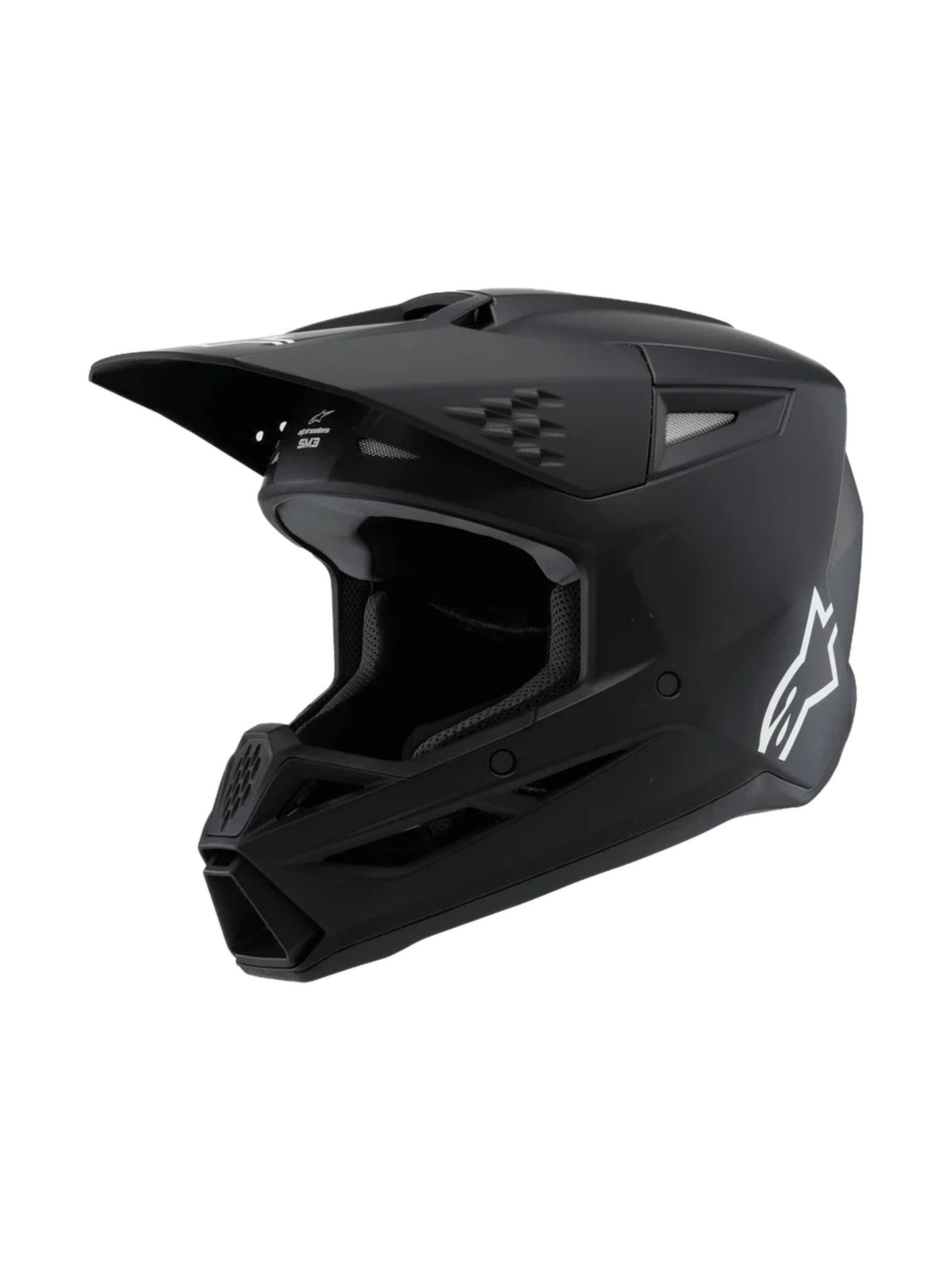 Alpinestars Helmet SM3 Youth Black Matt