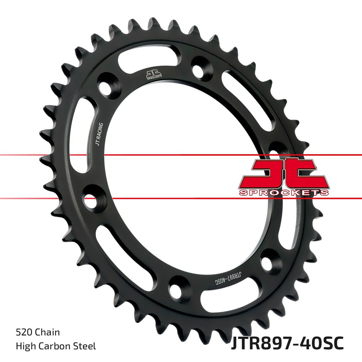 JT Rear Sprocket SC - Self Cleaning Lightweight Rear JTR897.40SC