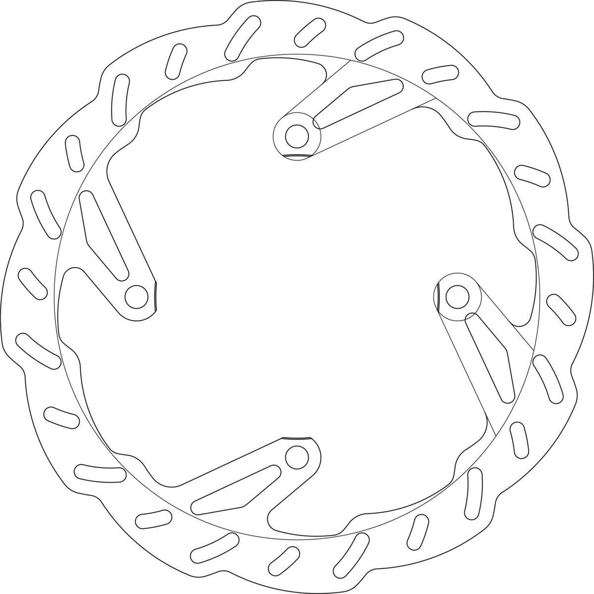 GOLDFREN Brakedisc Front RM-Z250 07-22RM-Z450 05-17 – 1415 F-3 - MxProStoreParts