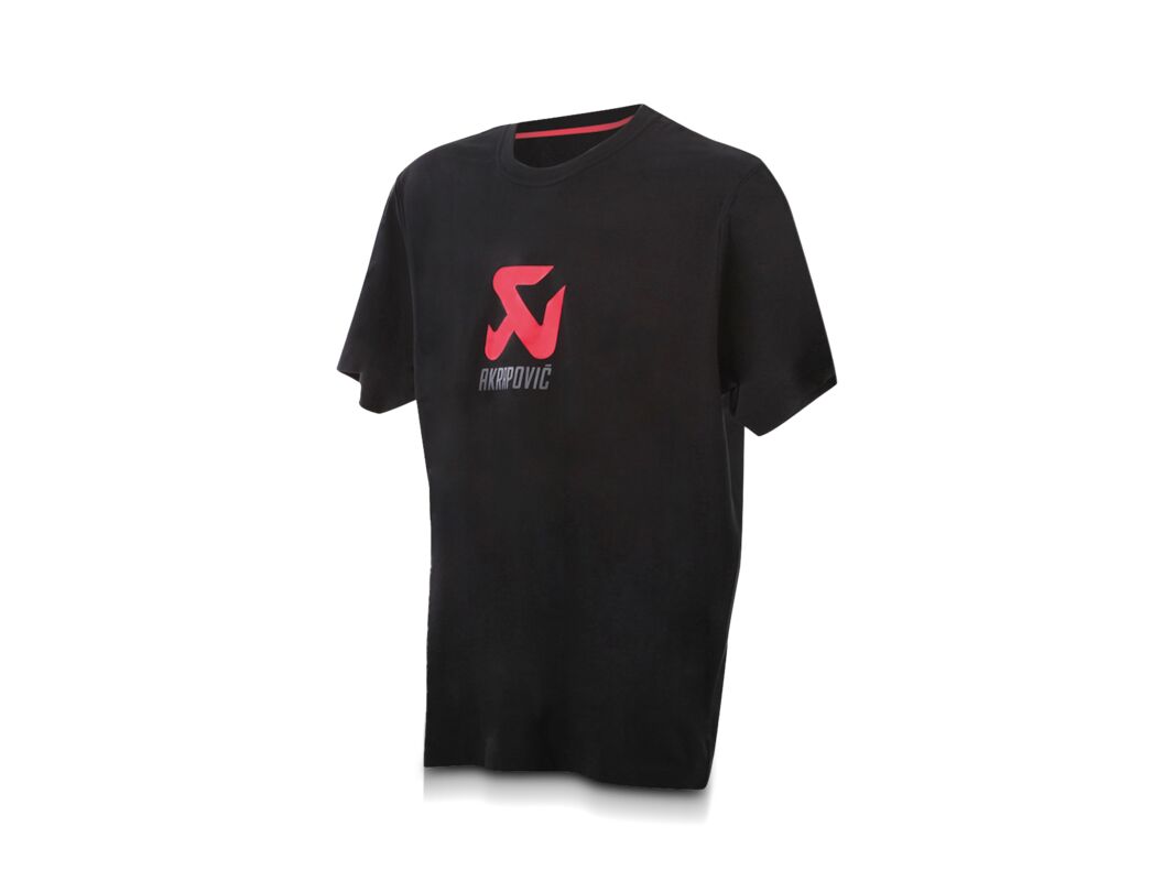 AKRAPOVIC heren-T-shirt zwart/rood XL - MxProStoreParts