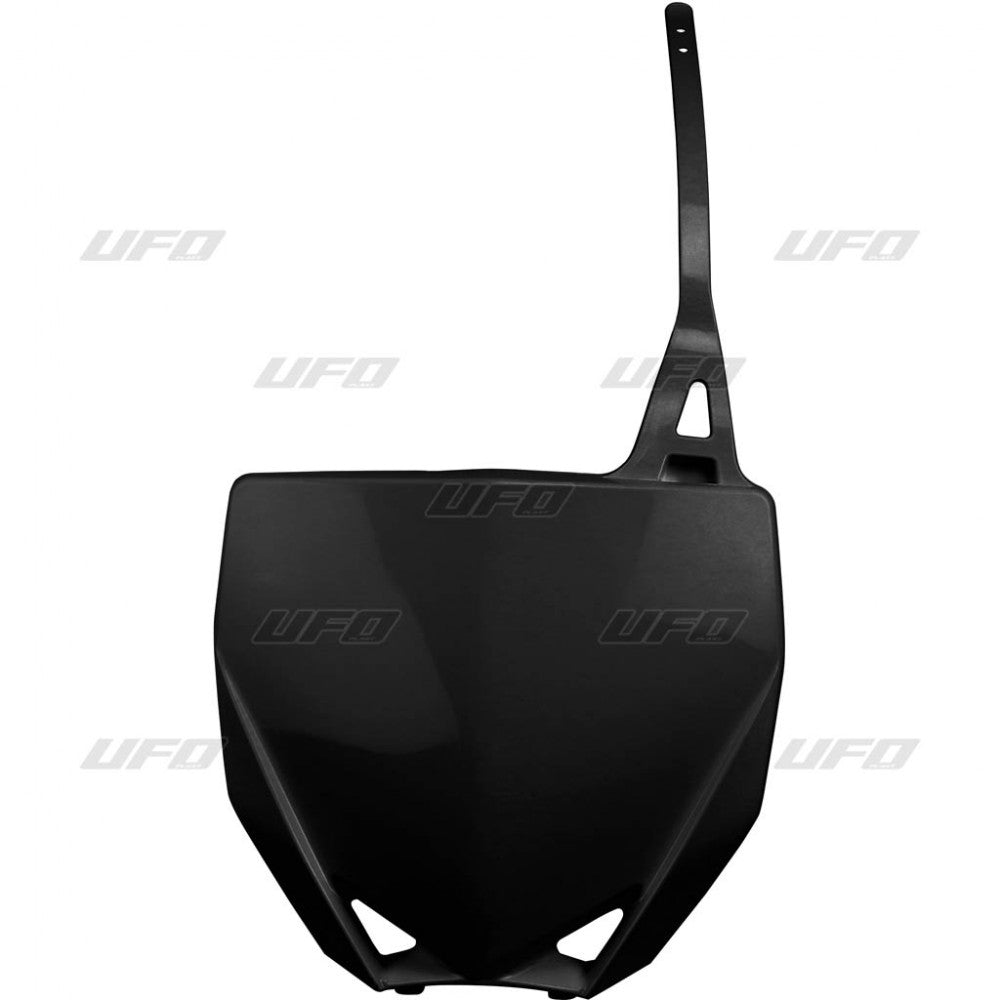 UFO Front number plate YZ65 19-.. YZ85 15-. Black 001