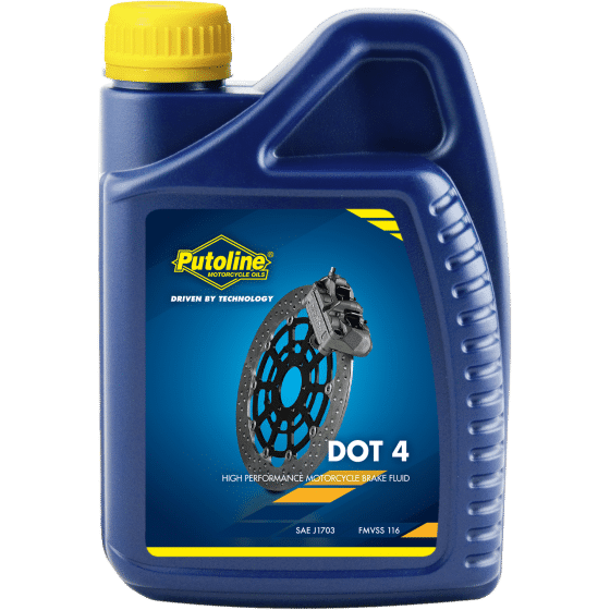 Putoline Dot 4 remvloeistof 1 Liter - MxProStoreParts