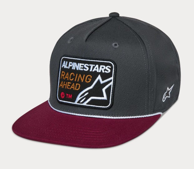 Alpinestars Hat Intuitive Snapback Grey/Red One Size – 1216-81150-1135-OS