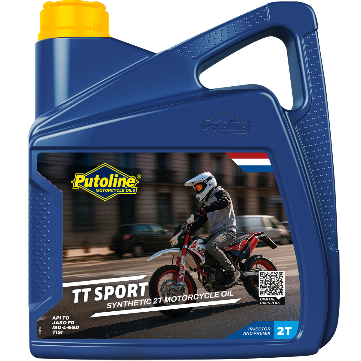 Putoline TT SPORT 4L 2-STROKE, API TC, JASO FD