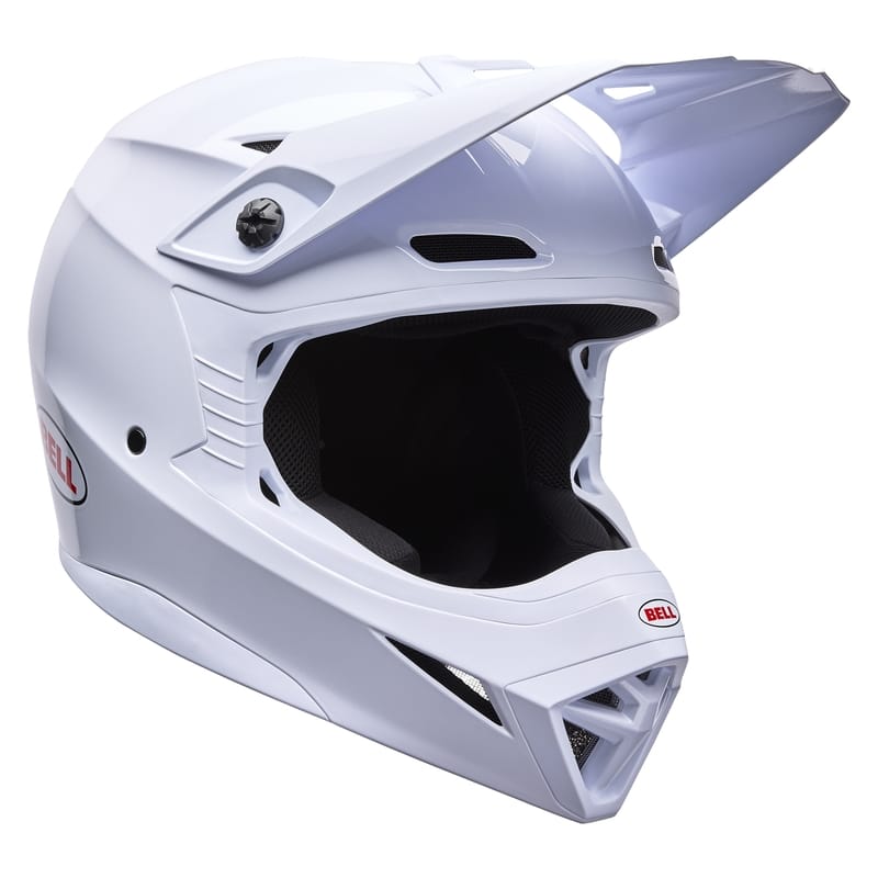 BELL MX-10 Jeugd/Kinder Helm Solid Matt Wit 2026 collectie