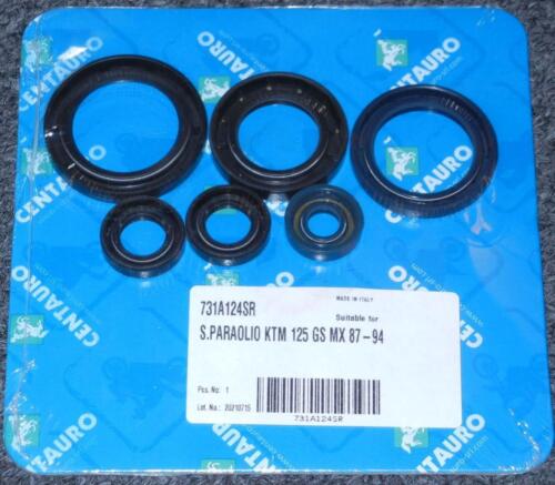 Centauro blok olie keerring set KTM MX 125 1987-1993 & GS 125 1987-1992 & SX/EXC 125 1994-1997