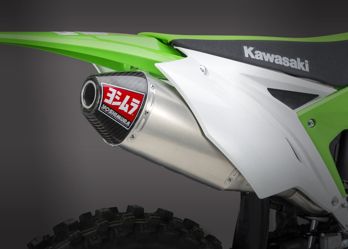 Yoshimura Slip-On Kawasaki Kx250F 2017-20 Signature Rs-4 So Ss-Al-Cf