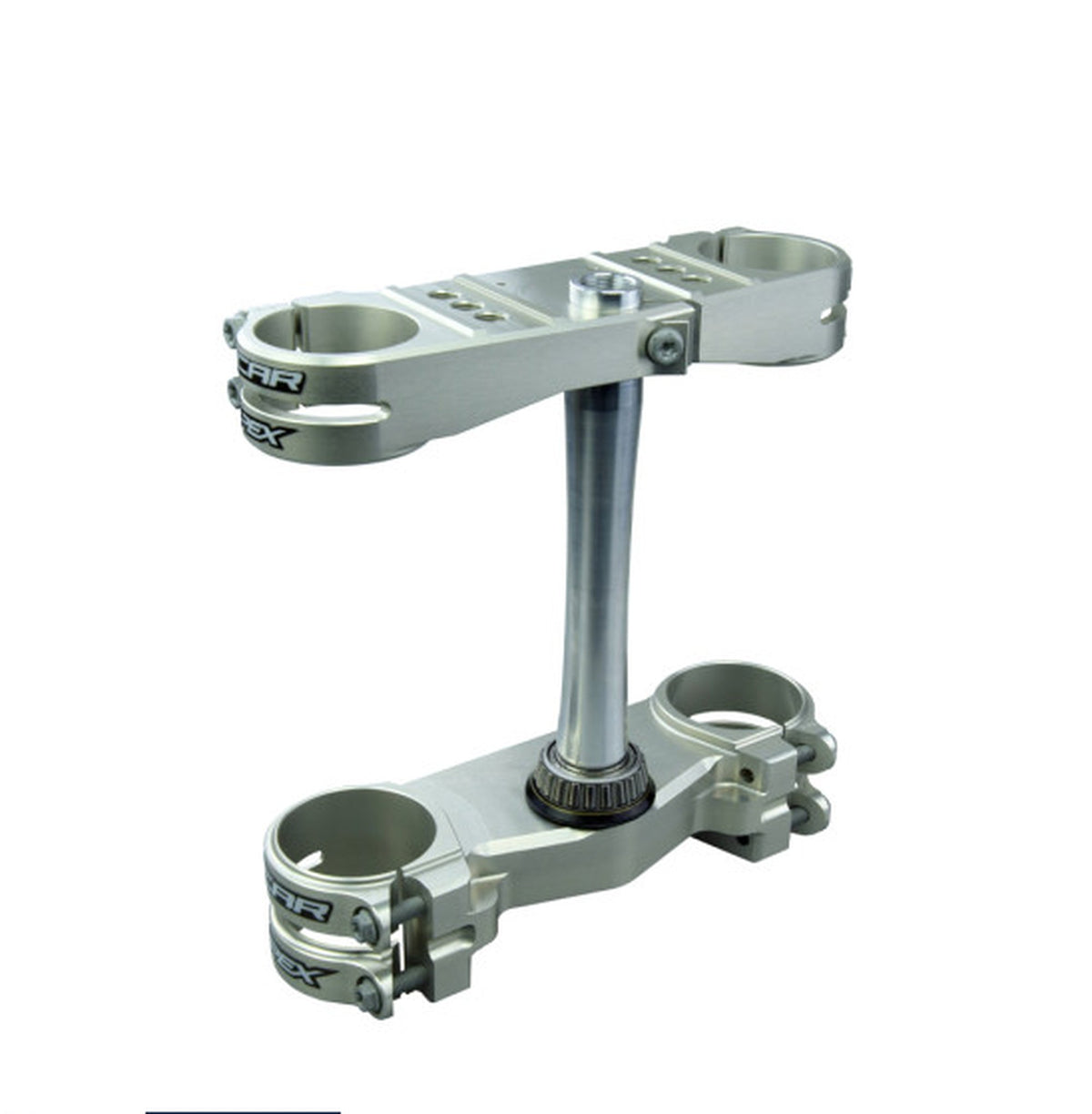 Fabrikantillustratie: Scar Triple Clamps Apex KTM SX65 TC65 MC65 24-.. 22mm Silver