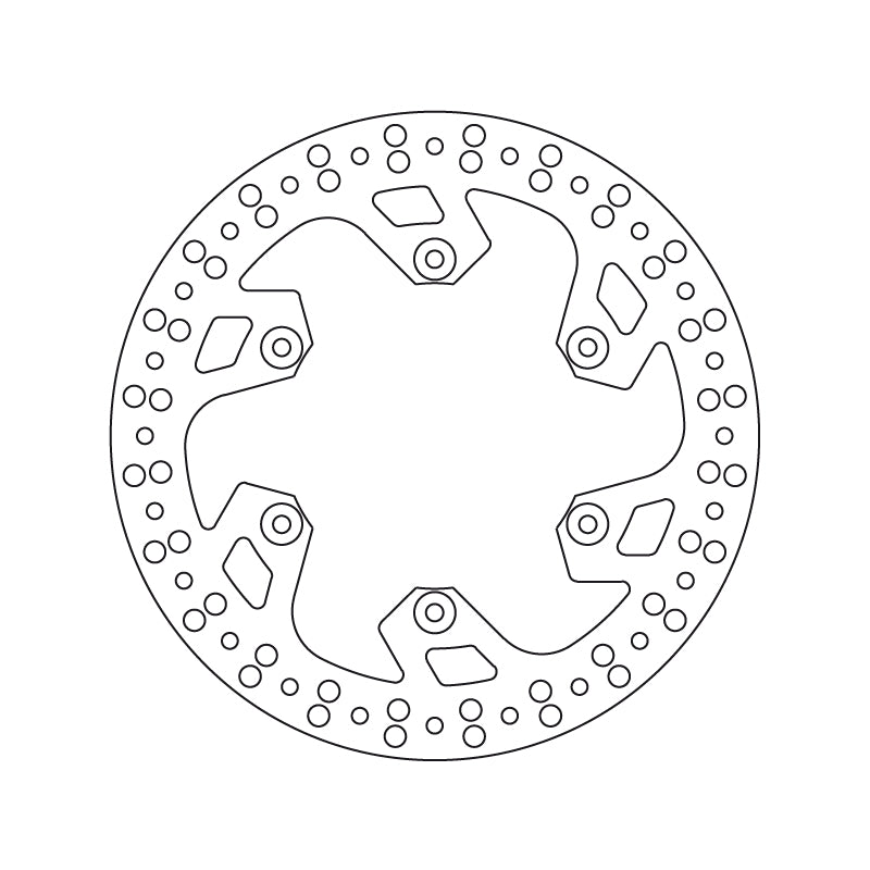 Fabrikantillustratie: Brembo Serie Oro brakedisc – 68B40790