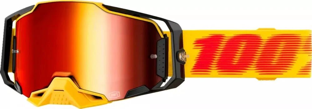 100% Armega Crossbril Tetsu (Lens: Spiegel Rood) - MxProStoreParts