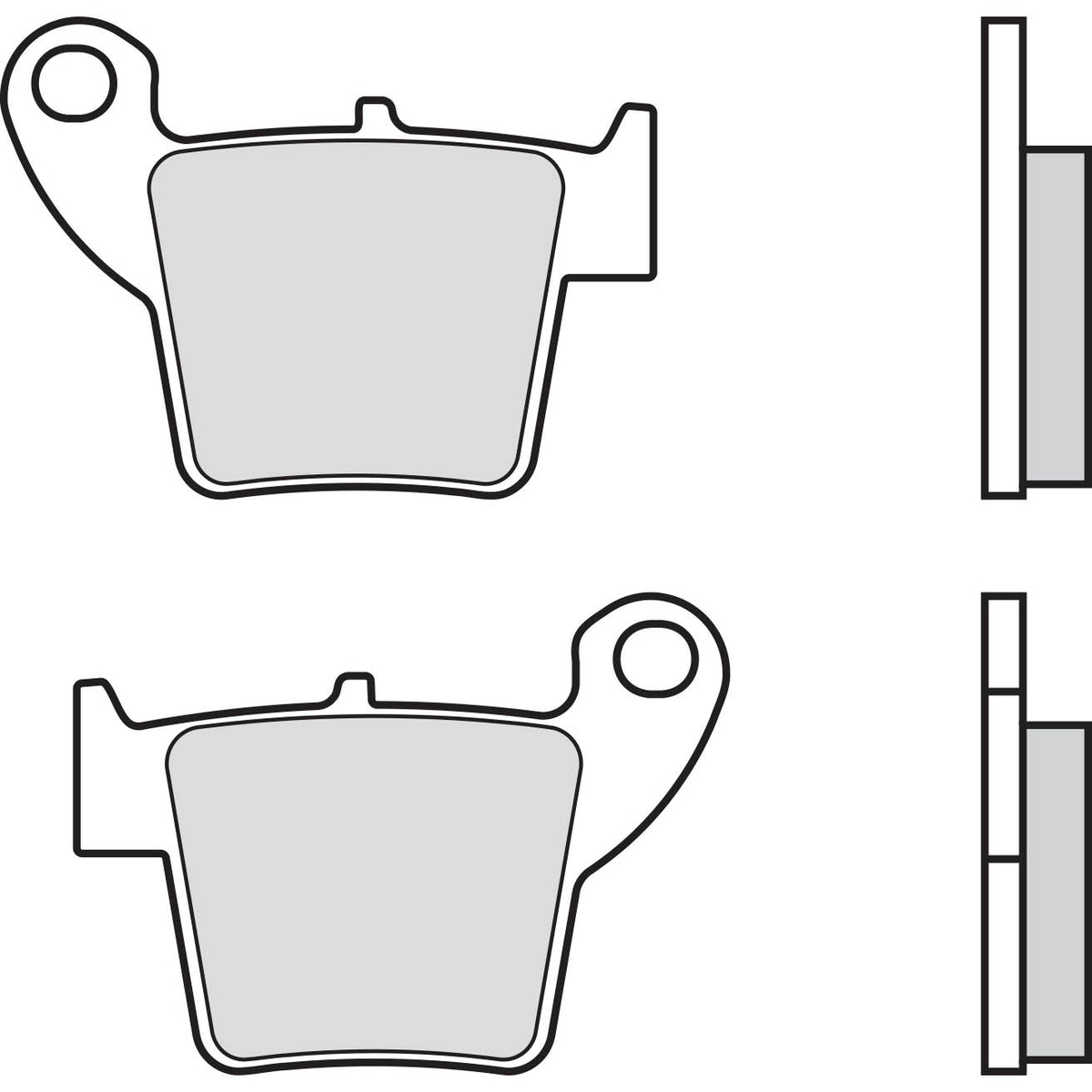 Brembo Brakepads Sintered Off-Road – 07HO48SX