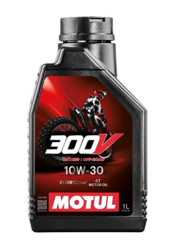 MOTUL 300V Factory Line Off Road Racing 4T Motorolie - 10W30 1 L - MxProStoreParts