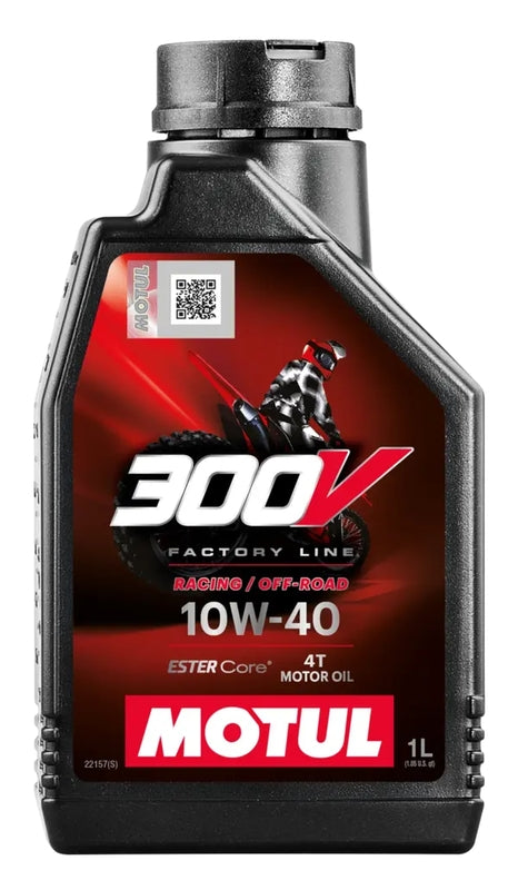MOTUL 300V Factory Line Off–Road Racing 4T Motorolie – 10W40 1 L