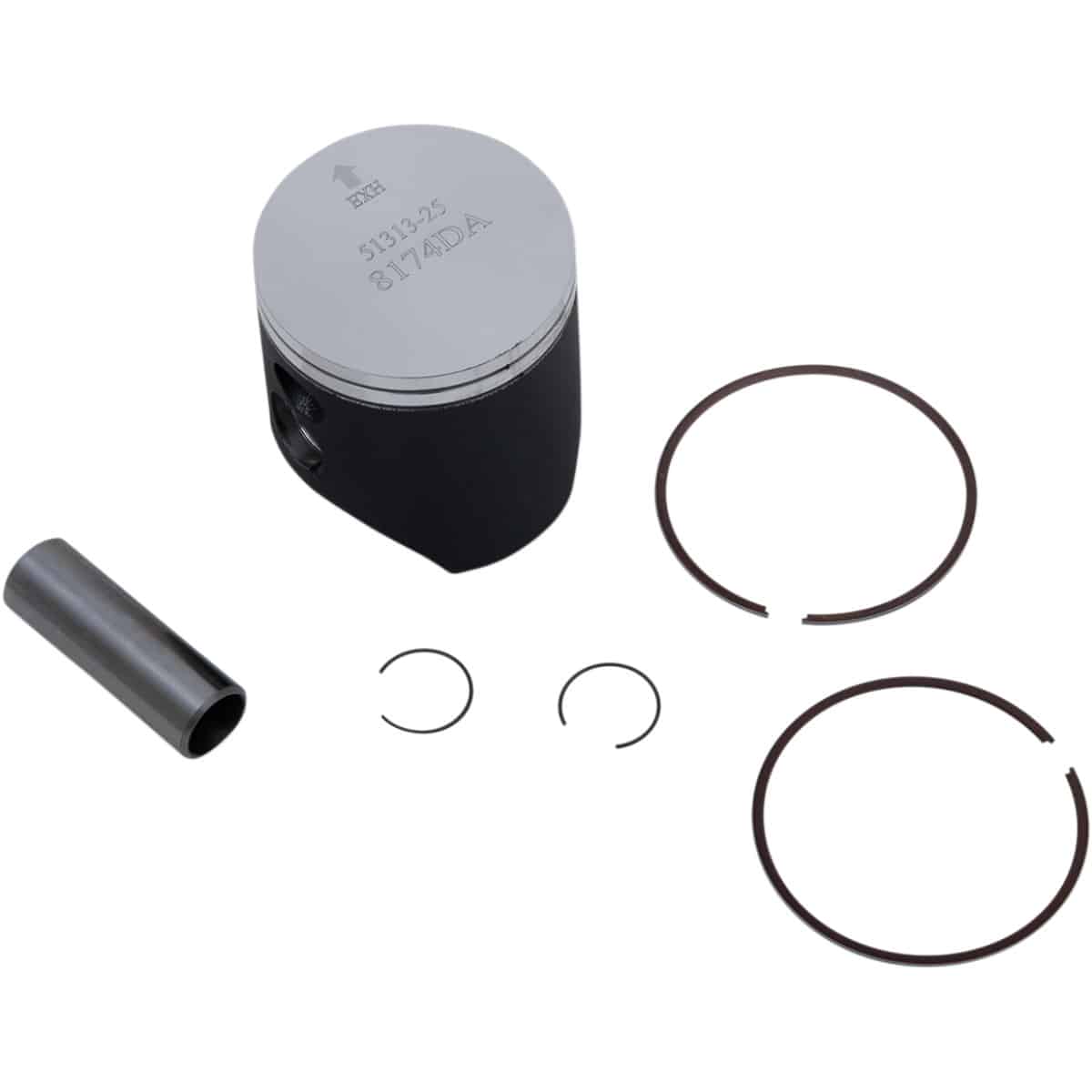 Wössner zuiger ( met dubbele zuigerveer ) KTM SX 125 01- & EXC 125 2007-2016 & Husqvarna TC 125 14-19 & TE 125 2014-2016 - MxProStoreParts