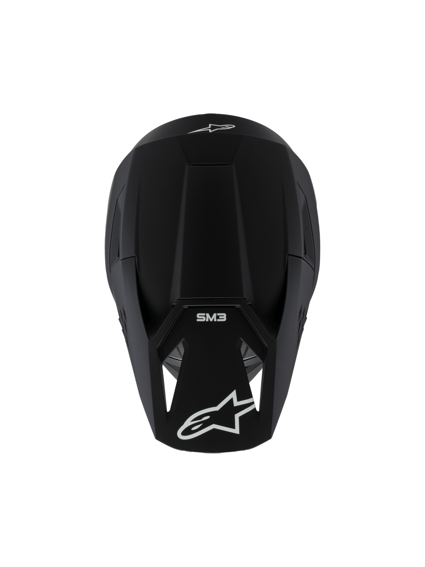 Alpinestars S-M3 Jugendhelm Schwarz Matt - MxProStoreParts