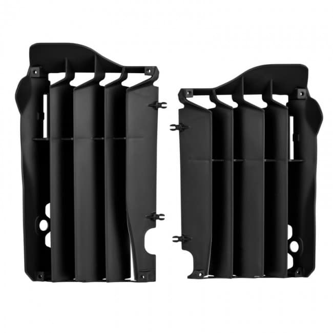 Polisport radiator lammellen plastic Zwart Honda CRF 250R 14-15 - MxProStoreParts