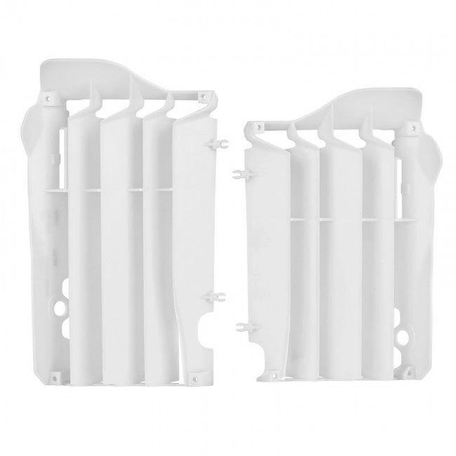 Polisport radiator lammellen plastic Wit Honda CRF 450R 13 - 14 - MxProStoreParts
