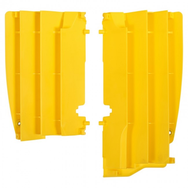 Polisport radiator slats plastic Yellow Suzuki RM-Z 450 08-17
