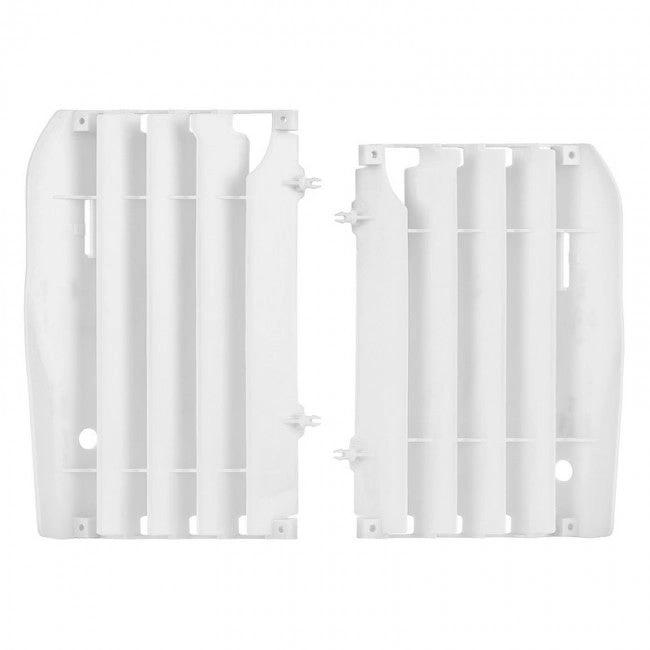 Polisport radiator lammellen plastic Wit Honda CRF 450R 09 - 12 - MxProStoreParts