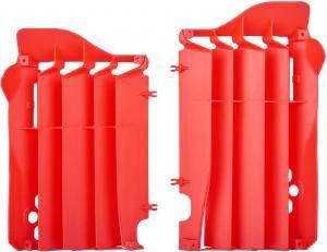 Polisport Radiatorlamellen Plastik Rot Honda CRF 250R 16 - 17 & CRF 450R 15 - 16 - MxProStoreParts