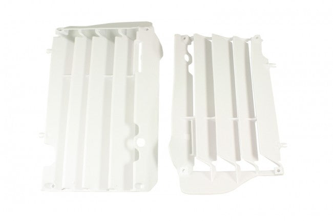 Polisport radiator lammellen plastic Wit Honda CR 125R/250R 05-07