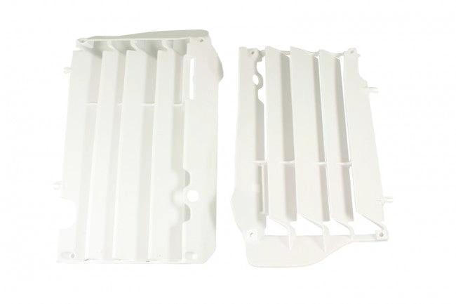 Polisport radiator lammellen plastic Wit Honda CR 125R/250R 05 - 07 - MxProStoreParts