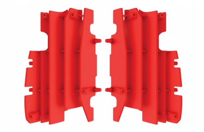 Polisport radiator lammellen plastic Rood Honda CR 125R/250R 05-07
