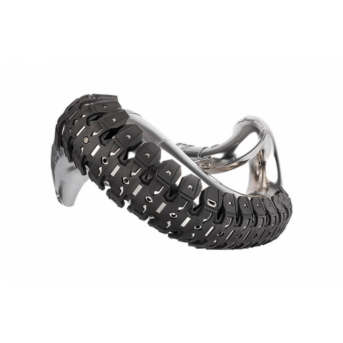 Polisport Armadillo universele 2 takt uitlaat bocht bescherming Zwart