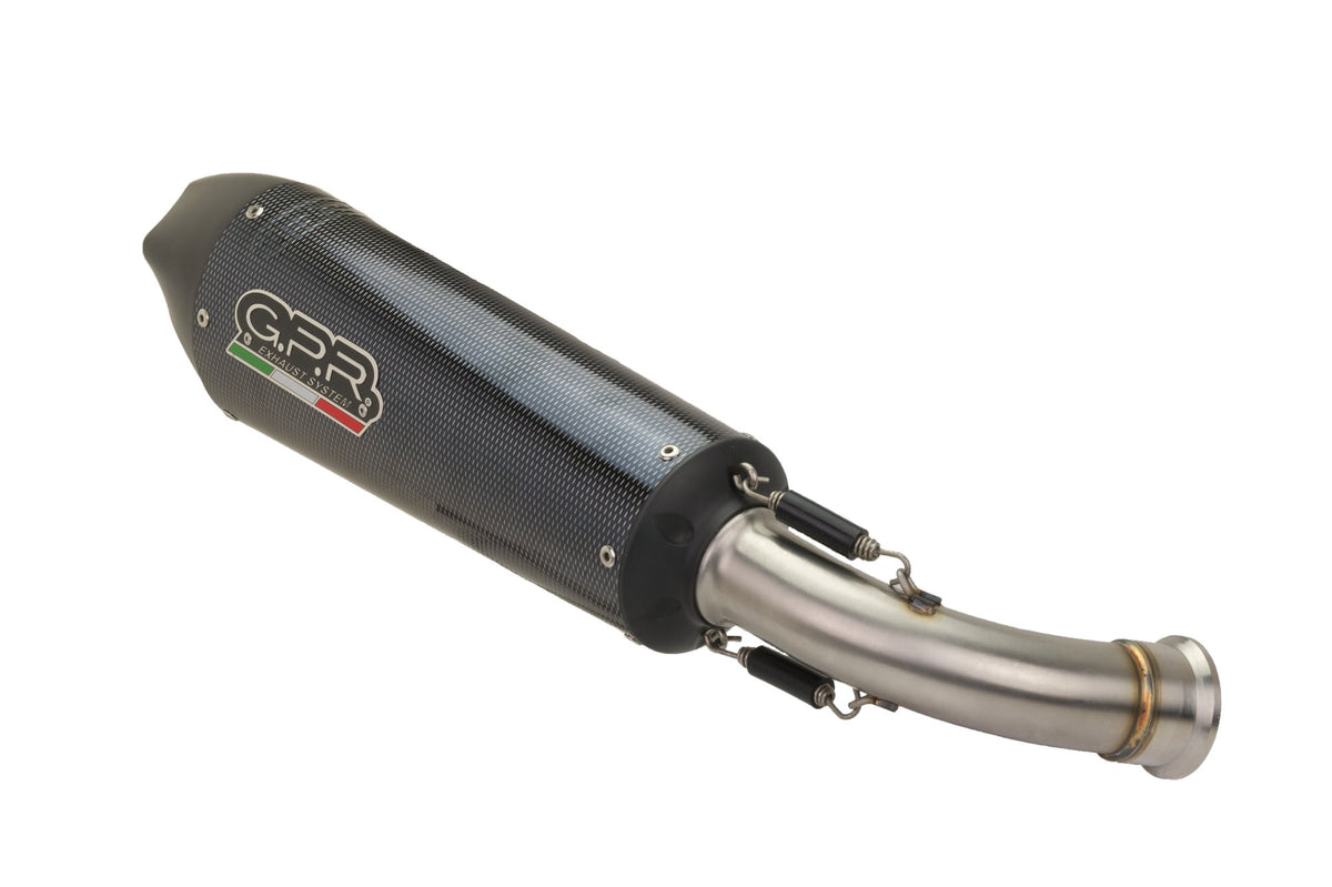 GPR Husqvarna Te 610 E-Sm 610 2007/09 EC-Approv. silencer with mid-full line Gpe – HU.21.GPAN.PO