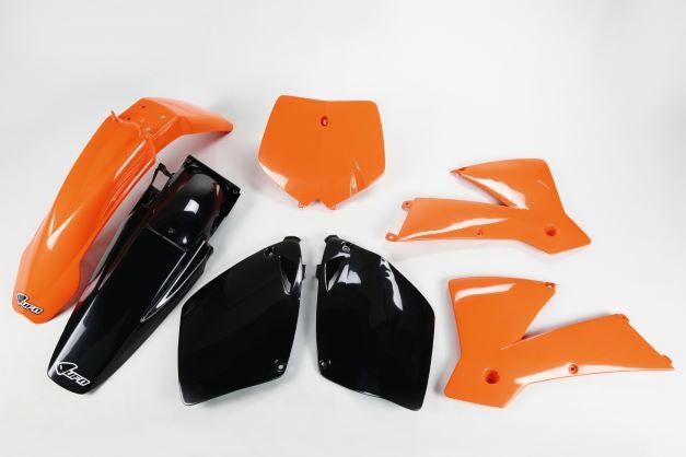 UFO Plastic kit 5-parts original KTM SX125-520 2T/4T 01-02