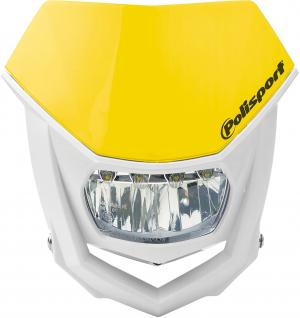 Polisport LMX Halo LED headlight yellow/white