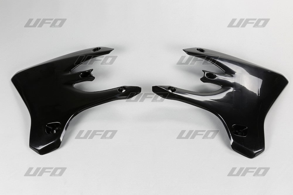 UFO Radiator shrouds YZF250/450 03-05WR 05-06 Black 001