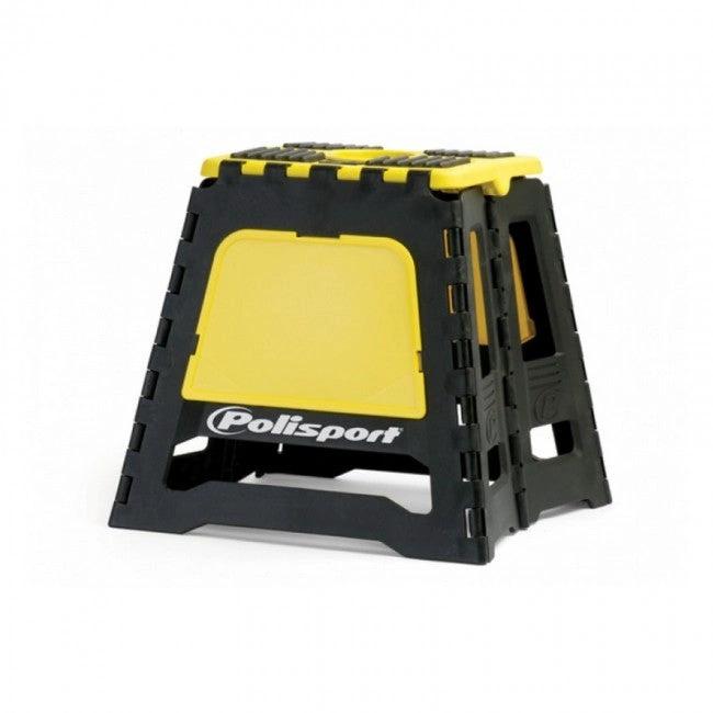 Polisport opvouwbare motorbok Zwart / Geel - MxProStoreParts