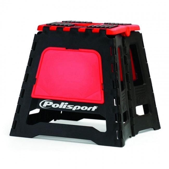 Polisport opvouwbare motorbok Zwart / Rood - MxProStoreParts