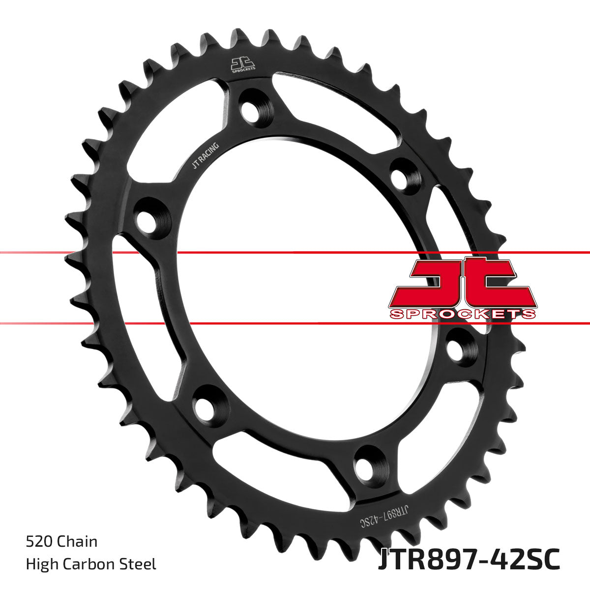 JT Rear Sprocket SC - Self Cleaning Lightweight Rear JTR897.42SC - MxProStoreParts