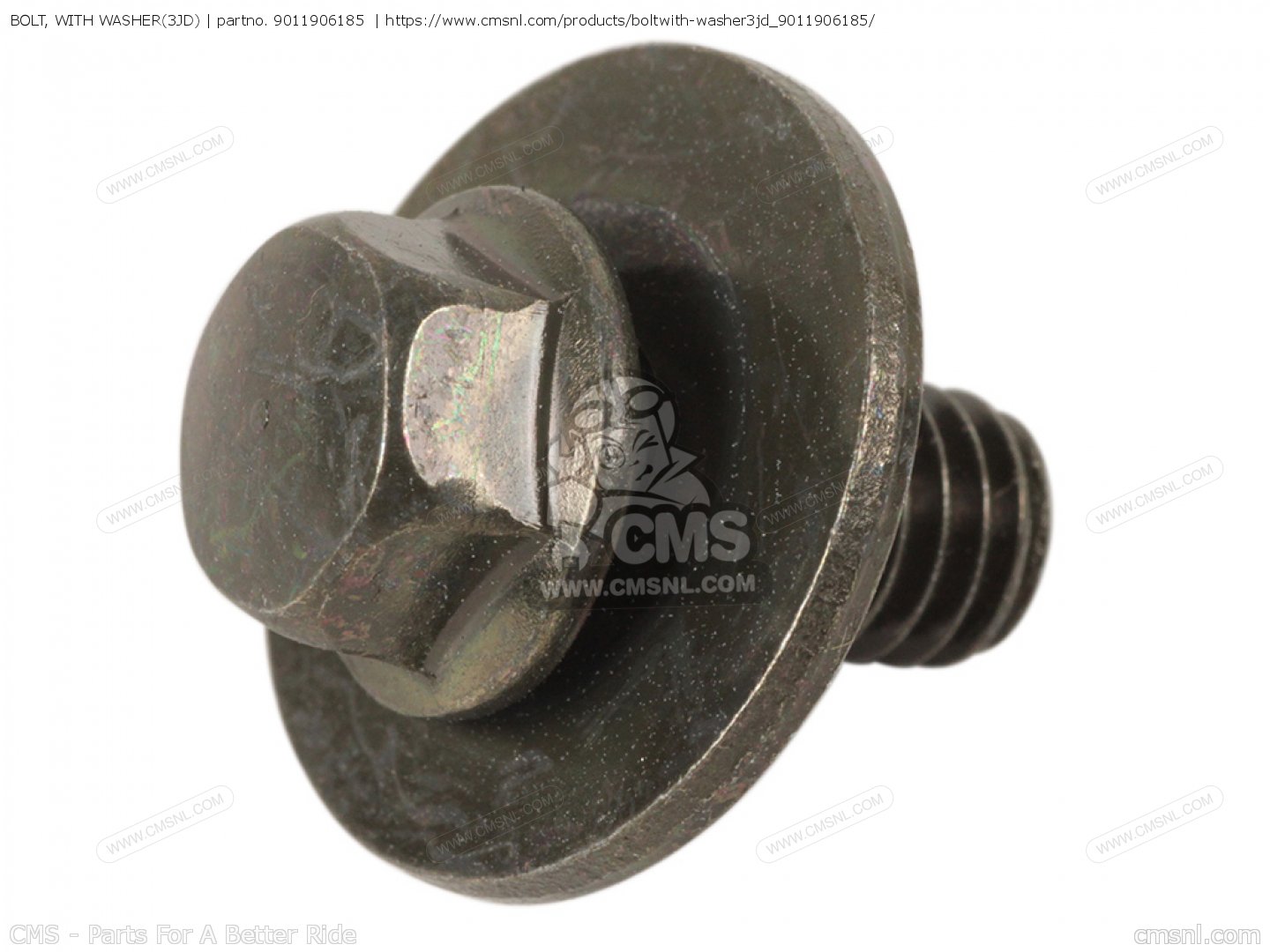 Yamaha bout voornummerplaat/luchtfilterbak 90119-06185