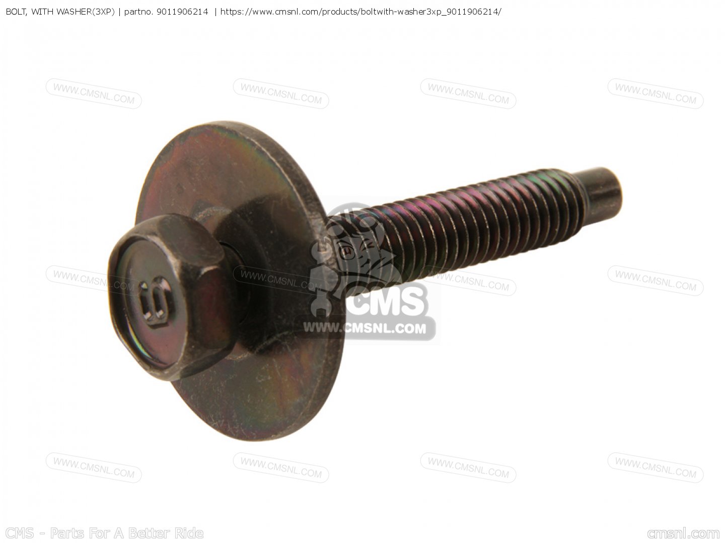 Yamaha OEM schroef 90119-06214-00