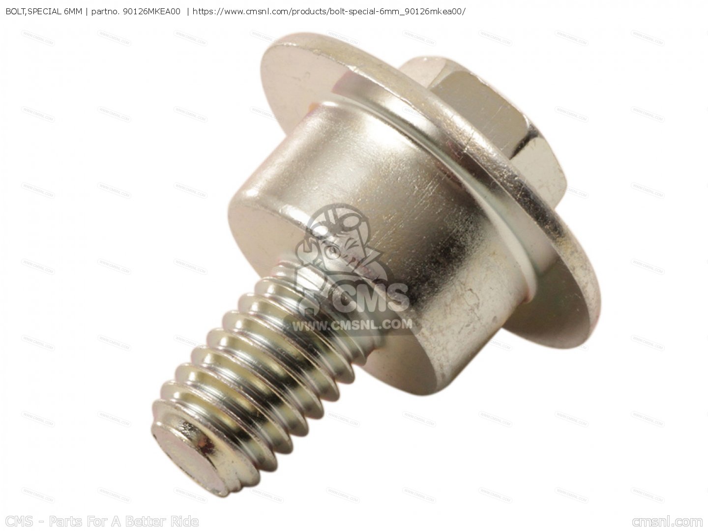 Honda OEM bout zijnummerbord / zadel / radiator kap 6mm