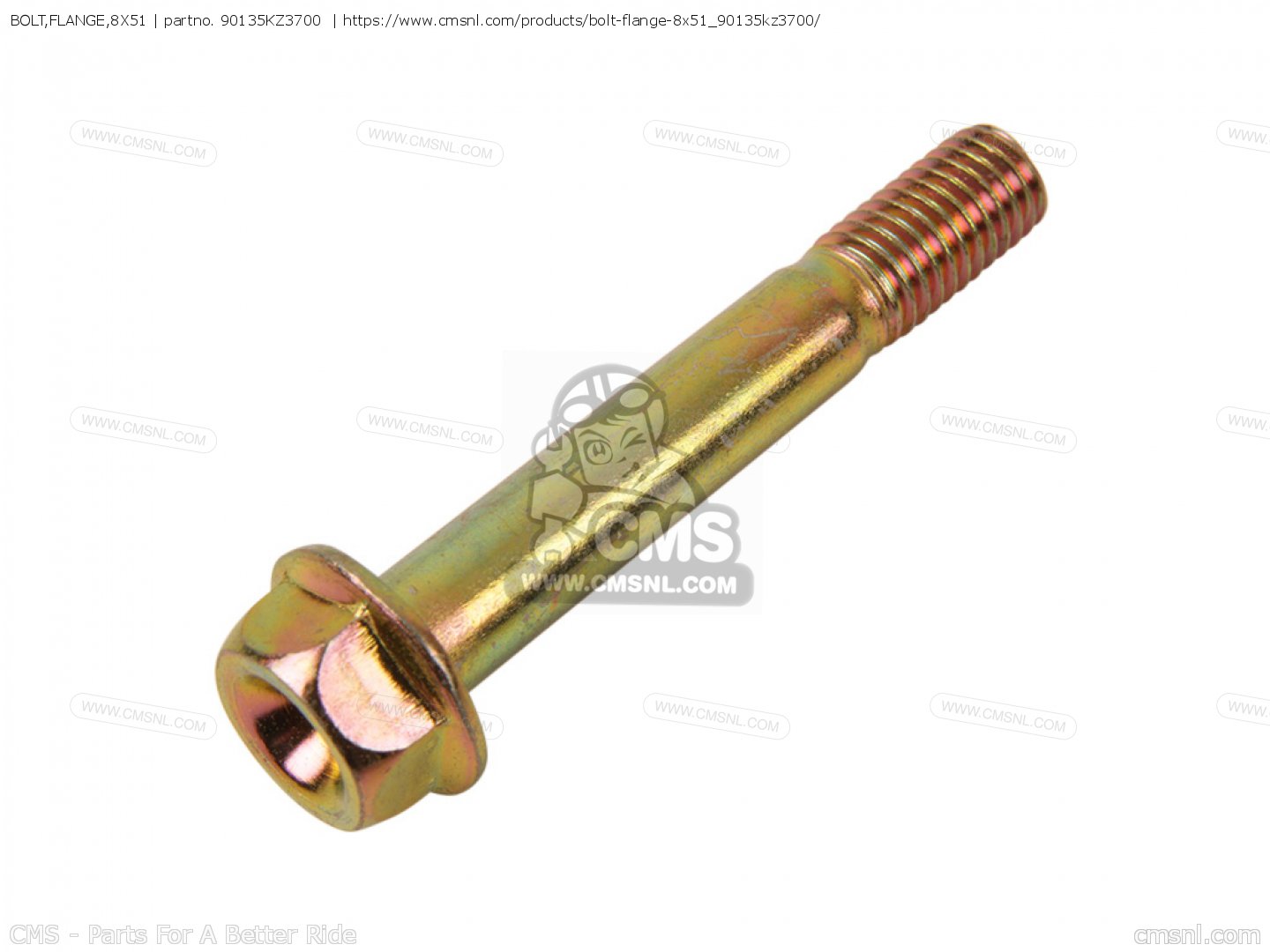 Honda OEM BOLT,FLANGE,8X51