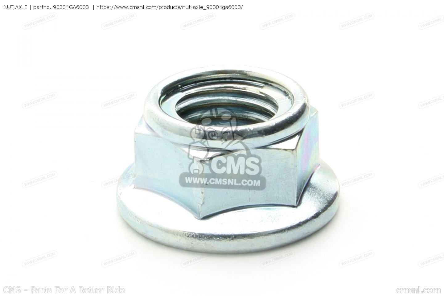 Honda OEM NUT, AXLE (10MM)